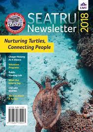 One study showed that out of a total of 7072 nests recorded at chagar hutang turtle sanctuary on redang from 1993 to 2008, 98% were green turtle nests while only 2% were hawksbill nests. Seatru E Newsletter 2018 By Penerbit Umt Issuu