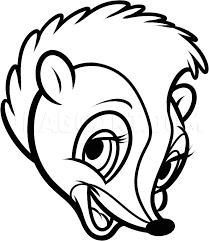 How to draw a bambi step by step | easy drawings. How To Draw Flower Flower From Bambi Step By Step Drawing Guide By Dawn Dragoart Com