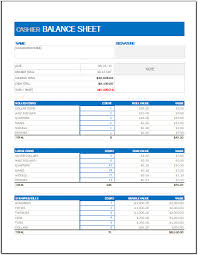 The first one shows the level of sales. Cashier Balance Sheet Template For Excel Excel Templates