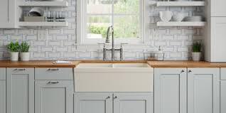 Kitchen cabinets are probably your single biggest investment when renovating your kitchen. Elkay On Twitter We Love The Colorful Cabinet Trend Paired With Our Fireclay Sink In Biscuit Elkay Sink Kitchen Kitchendesign Homedecor Hometips Homeinspiration Kitcheninspiration Https T Co Psg810w3qv