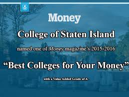 The calculation used here takes into account a school's academic quality, as indicated by its 2021 u.s. Csi Tops Money Magazine S Best Colleges List For 2015 2016 Csi Today