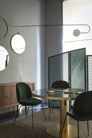 Spotti Showroom Par Studiopepe Dining Room Furniture Arrangement Velvet Dining Chairs Furniture Arrangement