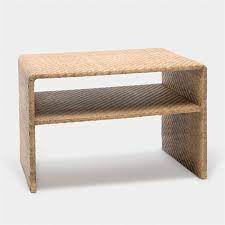 Shop the rattan console tables collection on chairish, home of the best vintage and used furniture, decor and art. Narrow Rattan Consoles Mecox Gardens