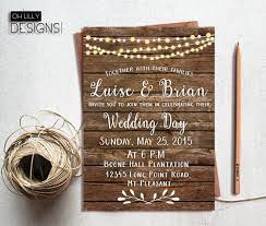 Rustic Wedding Invitation Printable Country Wedding Etsy Country Wedding Invitations Woodland Wedding Invitations Printable Wedding Invitations