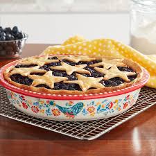It balanced out the richness of the chocolate and i. The Pioneer Woman Mazie 9 Inch Pie Pan Walmart Com Walmart Com