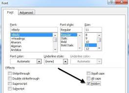 The best way is to use our tool. Hide Text And Show Hidden Text In Word