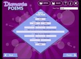 Learn And Write Diamante Poems With A Free App Class Tech Tips