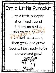 Printable Fall Poems For Kids Halloween Songs Pumpkin Songs Poem Of The Week Poetry Notebook Color Pumpkin Poem Autumn Poems Halloween Poems For Kids