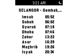 Jadual waktu solat negeri sarawak tahun m/ h. Waktu Solat Devpost