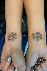 Autism Awareness Black And White Puzzle Piece Tattoo Pin By Emily Medina On Tattoo Autism Tattoos Puzzle Tattoos Puzzle Piece Tattoo Autism