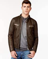 Pin On Leather Jacket