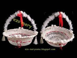 460 صنعت سلة ليدراجي للعرايس بابسط شيء موجود في البيت diy basket crochet pattern youtube box decoration diy box diy crafts