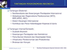 Pertumbuhan penduduk di pulau jawa yang walaupun sudah turun namun masih sangat tinggi, tantangan yang. Tantangan Perekonomian Indonesia Ppt Download