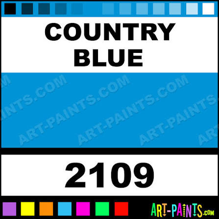 Country Blue Ink Tattoo Ink Paints - 2109 - Country Blue Paint, Country Blue  Color, Starbrite Ink Paint, 0093D6 - Art-Paints.com