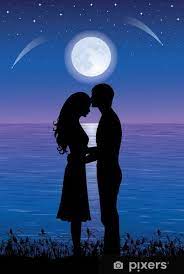 Pin By Regiane Cristina Goncalves De On Fotos Romanticas In 2021 Romantic Paintings Shadow Painting Silhouette Painting