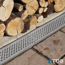 Patio Trench Drains In 2020 Trench Drain Trench Drain Systems Drainage Solutions