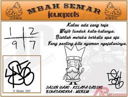 Syair Sd Mbah Semar 21 Oktober 2019 Keluaran Togel