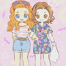 Stranger Things Max And Eleven Sadie Sink Millie Bobby Brown Fanart Fan Art Season 3 Stranger Things Max Stranger Things Stranger Things Art