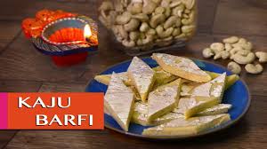 Kaju Barfi Diwali Sweet Indian Sweet Malayalam Recipe Youtube
