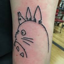 For the four sizes 1*1in,2*2in,3*3in,4*4in, you can attach them to different parts of the body according to the size. Totoro Tattoo Explore Tumblr Posts And Blogs Tumgir