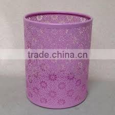 On your normal day of trash service during your scheduled extra trash service week. Trash Cans Buy Store More Round Metal Punched Mesh Trash Can Purple Small On China Suppliers Mobile 142167716