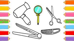 Download beauty salon stock vectors. Easy How To Draw Hair Accessories Novocom Top