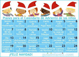 Calendario De Adviento Con Originales Planes Para Hacer Con Ninos Calendario De Adviento Calendario Para Ninos Calendarios De Adviento De Navidad