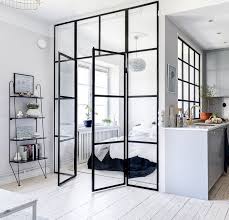Latest Glass Wall Room Divider Best 25 Glass Partition Wall Ideas Glass Wall Divider Modern Studio Apartment Ideas Apartment Interior Apartment Interior Design