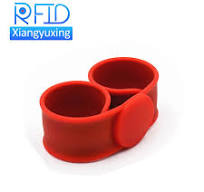 RFID Slap Snap Bracelets Band Printable NFC ISO14443A Rfid Silicone Slap  Wristband
