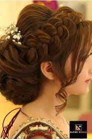 Latest Hairstyles For Party Wedding Long Hairstyles Updo Bun Hairstyles Braids Hairstyles In 2020 Bridal Hair Updo Bridal Hair Buns Front Hair Styles Bridal Hair Buns Bridal Hair Updo Engagement Hairstyles