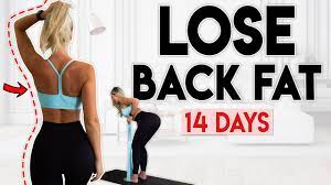 Lose Back Fat In 14 Days | 10 Minute Home Workout - Youtube