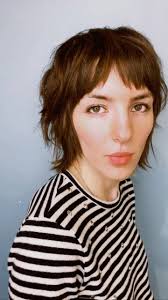 A cool little mod shag for Jasper. We cut off a lot of Jasper’s long,  previously lightened straight hair to achieve this look. Tousled with my  hands and some texturizing products for this result. Fun, ...