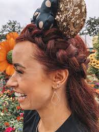 Top 5 Easy Hairstyles For Mickey Ears Braids For Long Hair Disney Hair Fish Tail Braid
