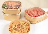 Square Paper Bowls | Bioleader® Biodegradable Tableware