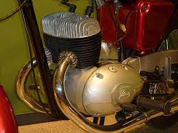 Straight Twin Engine Engineering Classic Motorcycles Bike Engine