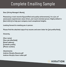 Submit your cv to first base employment right here, right now. Emailing A Resume Sample Examples 2021 Complete Guide