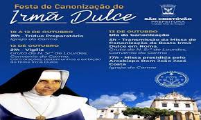21,483 likes · 52 talking about this. Prefeitura De Sao Cristovao Transmitira Canonizacao De Irma Dulce Infonet O Que E Noticia Em Sergipe
