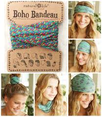 Boho Bandeau Haarbanden Boho Bandeau Boho Headband Bohemian Hairstyles