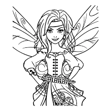 Kleurplaten Tinkerbell En De Piraten