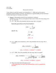 Equation (iii) holds good at any temperature t. Homework 2 Solution