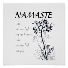 Black And White Nature Quotes Namaste Quote Poster Black And White Nature Art Zazzle Com In 2020 Quote Posters Namaste Quotes Autumn Quotes