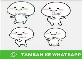 Stiker Wa Nang Ning Apk Android Comics Fictional Characters