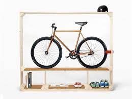 shoes books and a bike 自転車置き場 収納 アイデア 自転車スタンド