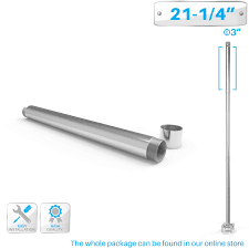 Geehold 4 pcs metal tent rod support fixed tube awning rod holder, windproof outdoor camping canopy rod iron holder, tarp poles accessories for camping, backpacking, hiking, picnic camping bbq. Patio 21 1 4 Extension Pole 96 8 Sun Shade Sail Canopy Pole Stand Post Heavy Duty Metal Shade Posts Canopy Awning Buy Online In Grenada At Desertcart Productid 152827785