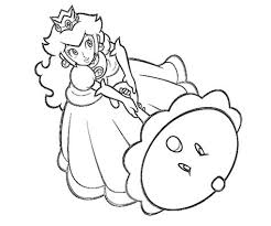 Join in on the fun as i, kimmi the clown, color in my super mario coloring & activity book! Baby Daisy Mario Coloring Pages Shefalitayal