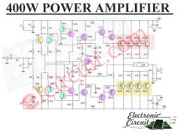 Some circuits would be illegal to operate in most countries and others are dangerous to construct and should not be attempted by the inexperienced. 400w Power Amplifier Sanken C2922 A1216 Electronic Circuit