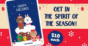 It's the perfect giveaway for your next corporate event, special occasion, or employee gift program. Christmas Themed Line Friends Ez Link Card Available At 10 Each On Shopee For A Limited Period Great Deals Singapore