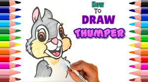 We provide coloring pages, coloring books, coloring games, paintings, and coloring page instructions here. How To Draw Thumper Youtube