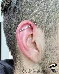 Codymatthewpiercing Guys Ear Piercings Men S Piercings Facial Piercings