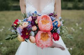 Floral care instructions are included with all of. Summer Bridal Bouquets